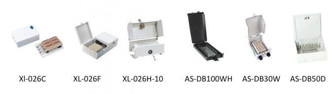 Коробка распределения замка 100 пар коробки распределения кабеля на открытом воздухе ключевая для модулей ЛСА