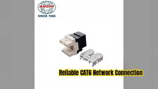 Надежный разъем сетевого кабеля CAT6 UTP Keystone Jack