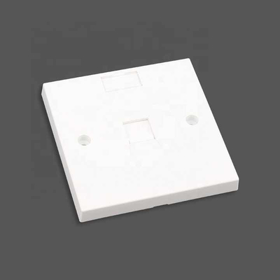 ANSHI Single Port Ethernet 86Type Keystone Faceplate Decoration Wall Plate