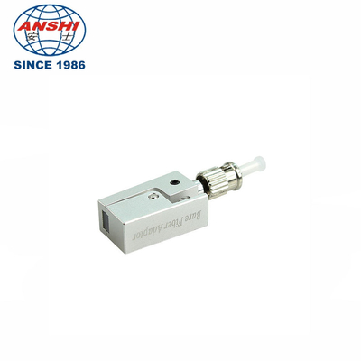 Anshi  ST UPC Square Bare Adapter Flange Temporary Succeeded OTDR Test Optic Fiber Coupler Connector