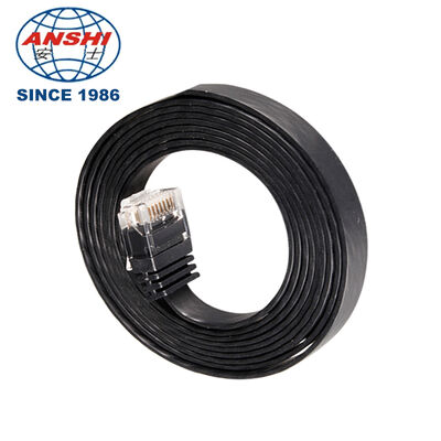 Ultra Thin Flat RJ45 Ethernet Patch Cord 5M LAN Copper Network Cable Mini Flat Network Jumper Cable