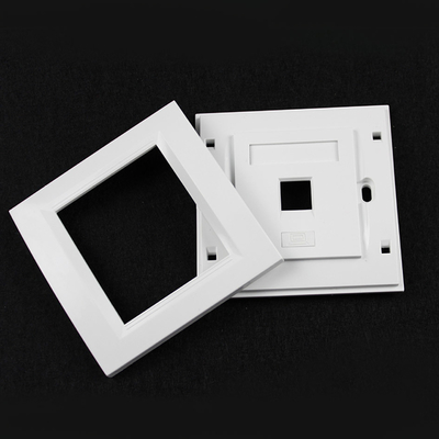 OEM ABS 1 Port 86 Type Wall Face Rj45 Faceplate