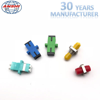 SC / APC  Fiber Optic Accessories OS1 Fiber Optic Adapter / Fiber Optic Coupler