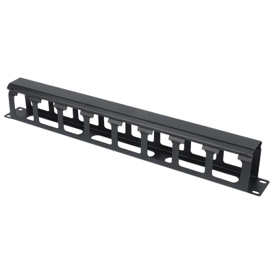 ANSHI 19 дюймов 1U 8 порта Управление металлическими кабелями XL-4020-3A-A