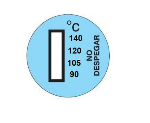 Индикаторные полоски необратимого изменения температуры 40-180℃ для контроля двигателя
