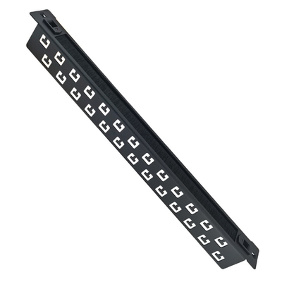 Чёрный XL-4020-3L-B высокий 1u Управление кабелем щетки ANSHI 19 дюймов