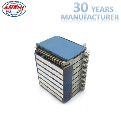 MPX286-16 120 омов цвет рамки распределения 16 цифров держателя стены системного блока голубой и белый