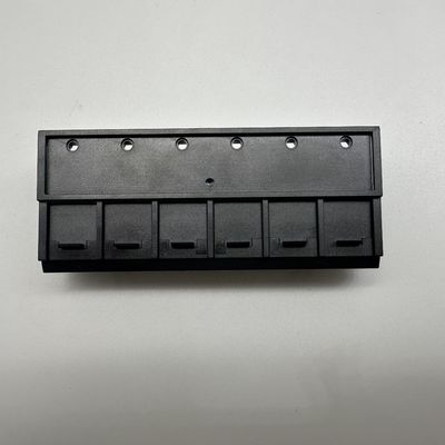 Передняя панель адаптер 6 слотов RJ45 Keystone UTP для панели патча