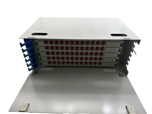 Стоечный ODF 72 волокна оптоволоконная патч-панель для телекоммуникаций