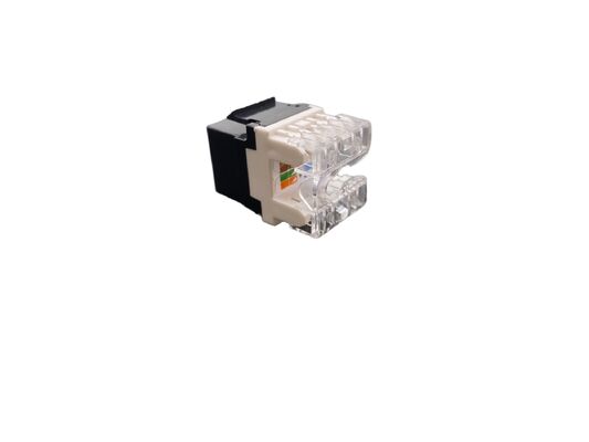 RJ45 Keystone Jack 180 градусов CAT6/CAT6A UTP для надежных сетевых соединений